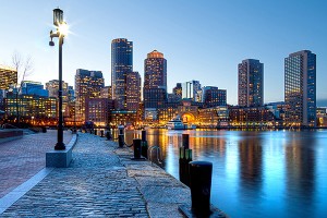Boston in Massachusetts